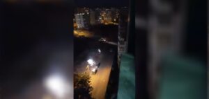 Şanlıurfa’da Tellerden çıkan kıvılcım araçlara zarar verdi!