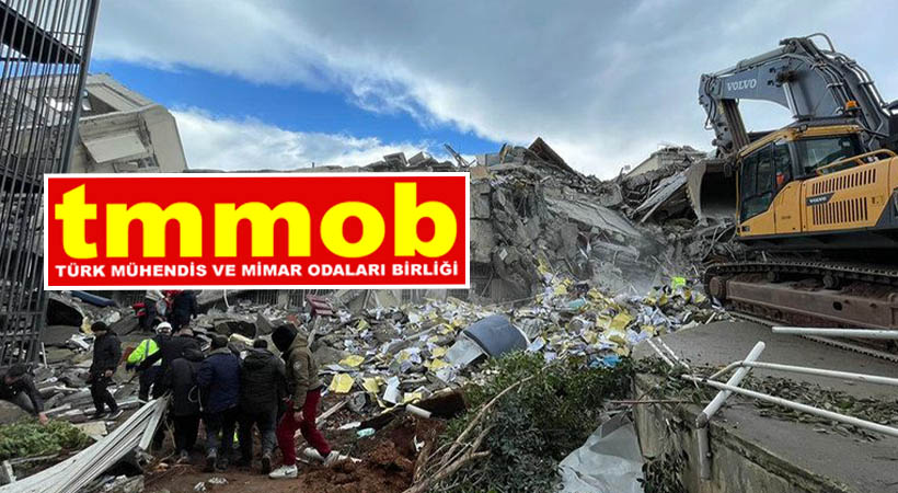TMMOB Şanlıurfa İl Koordinasyon Kurulu’ndan ‘deprem’ açıklaması