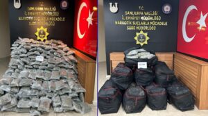Şanlıurfa’da 177 kilo skunk ele geçirildi