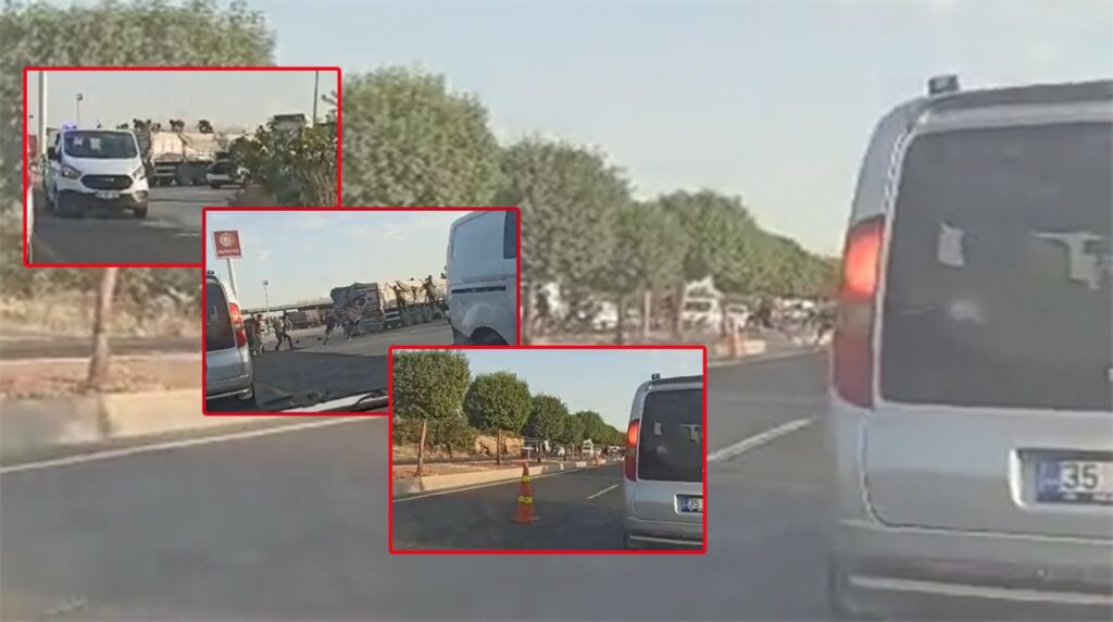 Şanlıurfa’da kaçak göçmen kovalamacası