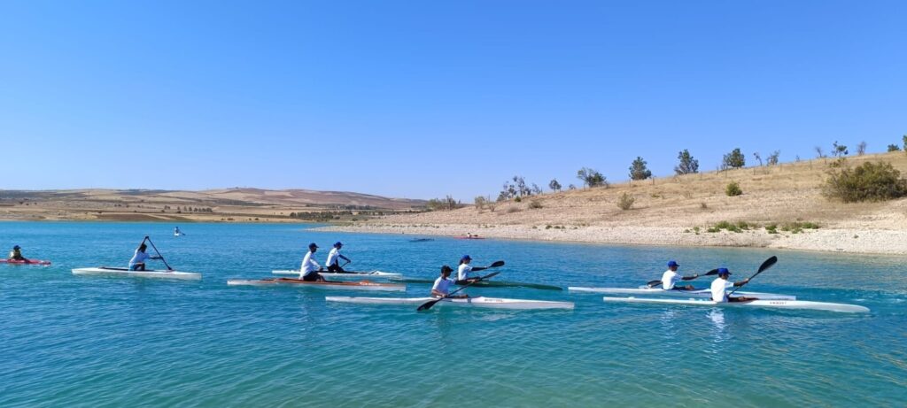 Şanlıurfa’da kano yarışması düzenlendi