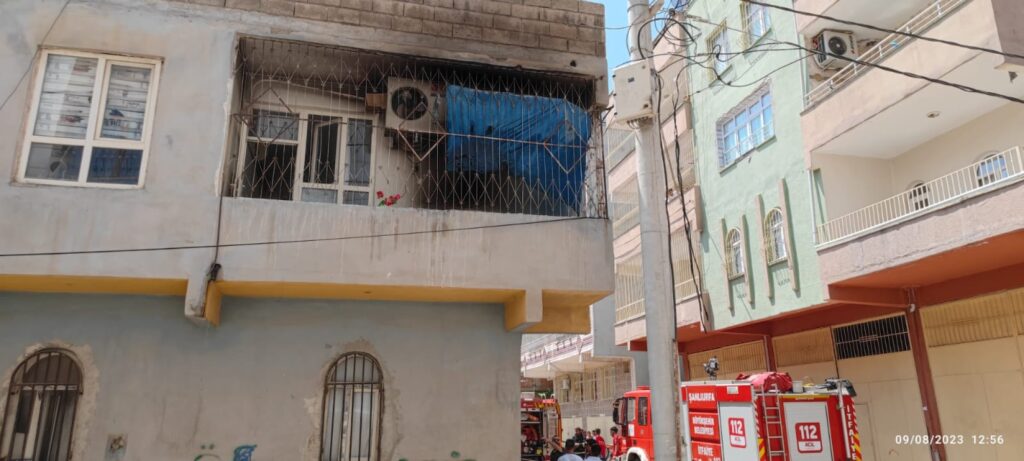 Şanlıurfa’da korkutan yangın!