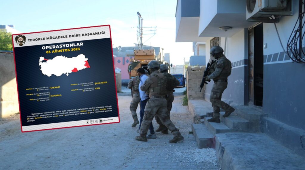 Şanlıurfa’da PKK/KCK operasyonunda 1 gözaltı