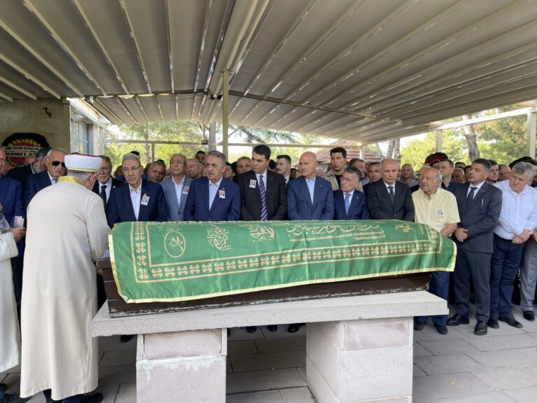Şanlıurfalı Eski bakan Necmettin Cevheri son yolculuğuna uğurlandı