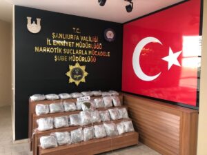 Şanlıurfa’da uyuşturucu operasyonu: Kilolarca ele geçirildi