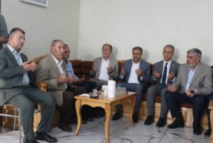 Cevheri ailesi Şanlıurfa’da taziyeleri kabul ediyor