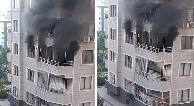 Şanlıurfa’da korkutan yangın