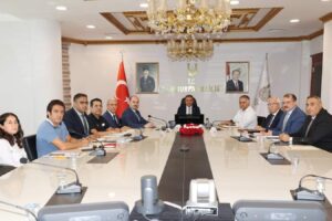 Şanlıurfa’da Mekânsal adres kayıt sistemi toplantısı Vali Şıldak başkanlığında yapıldı