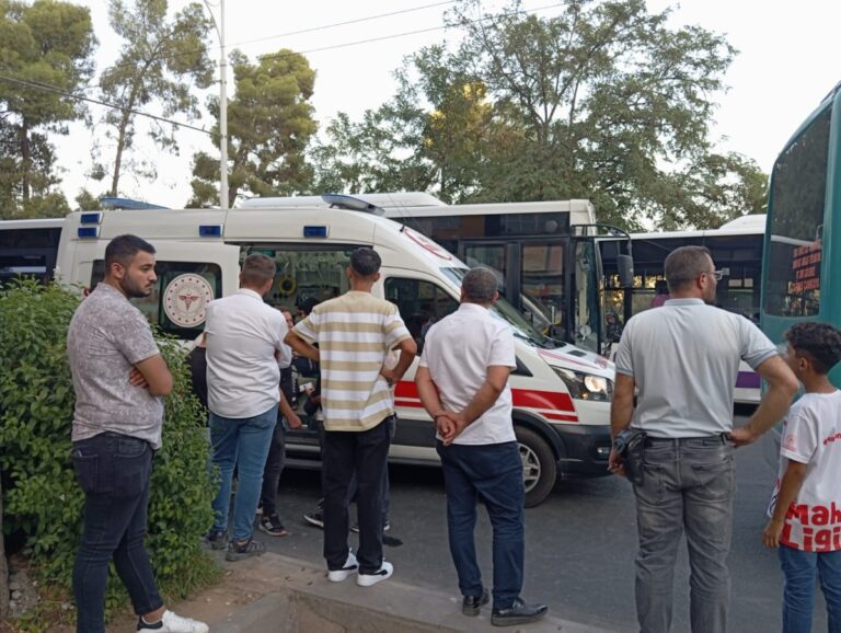 Şanlıurfa’da özel halk otobüsü yayaya çarptı