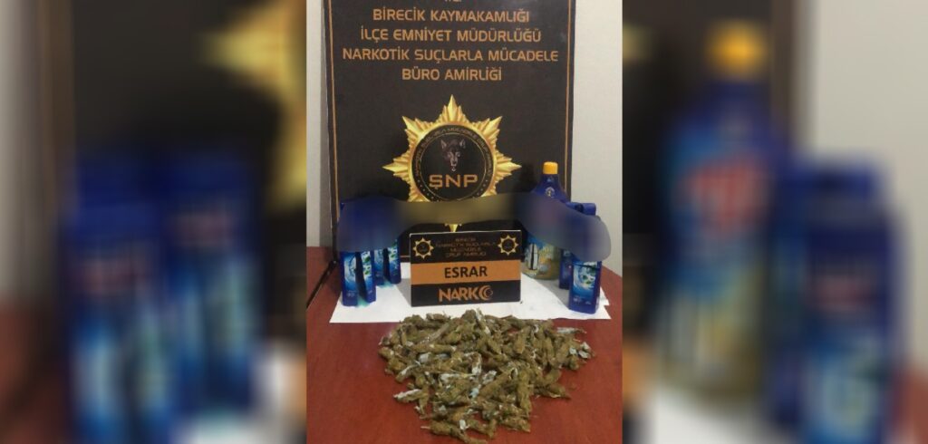 Şanlıurfa’da şampuandan uyuşturucu çıktı!