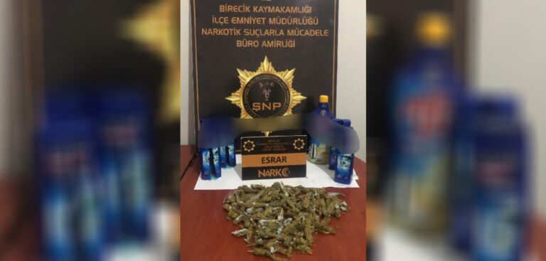 Şanlıurfa’da şampuandan uyuşturucu çıktı!