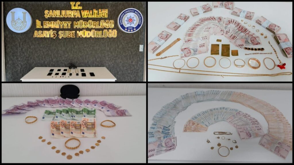 Şanlıurfa emniyeti 24 milyon liralık vurgunu önledi