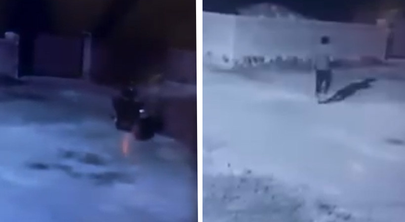 Şanlıurfa’da motosiklet hırsızlığı kamerada