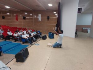 Şanlıurfa’da servis şoförlerine ilk yardım eğitimi