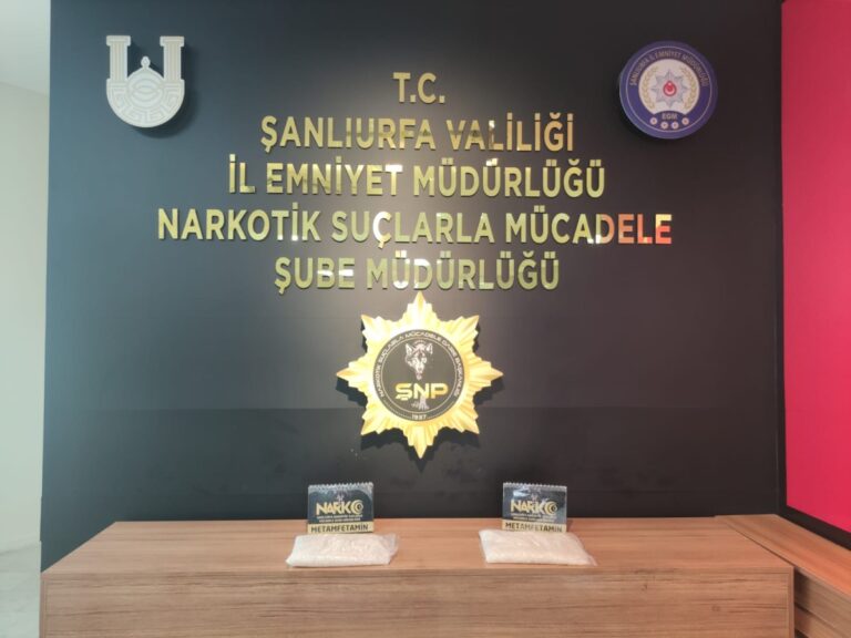 Şanlıurfa’da uyuşturucu operasyonu: 2 gözaltı!