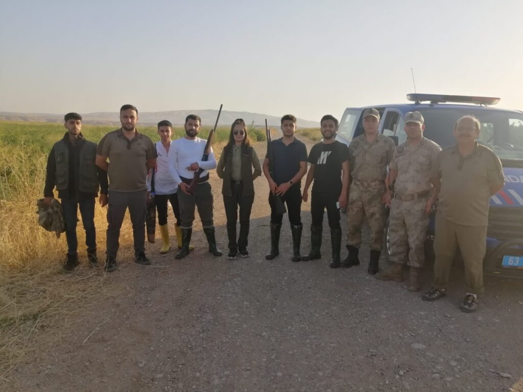 Şanlıurfa’da yasa dışı avcılık yapan 1 kişiye ceza