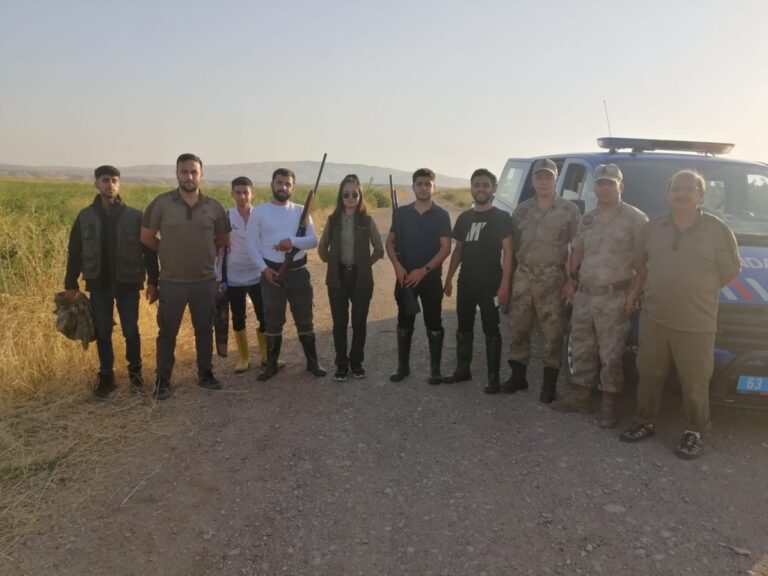 Şanlıurfa’da yasa dışı avcılık yapan 1 kişiye ceza