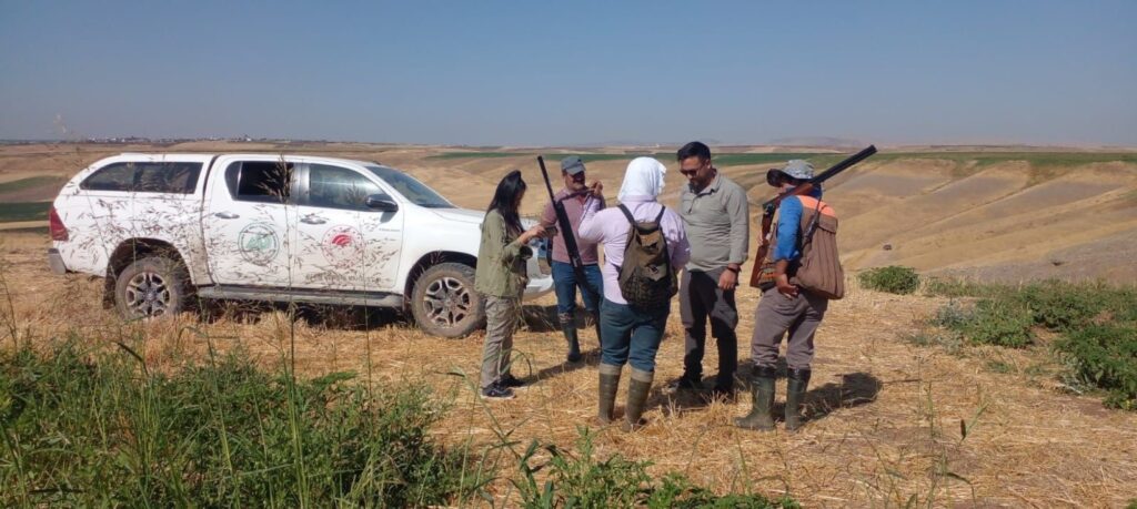 Şanlıurfa’da yasa dışı avcılık yapan 4 kişiye ceza