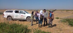 Şanlıurfa’da yasa dışı avcılık yapan 4 kişiye ceza