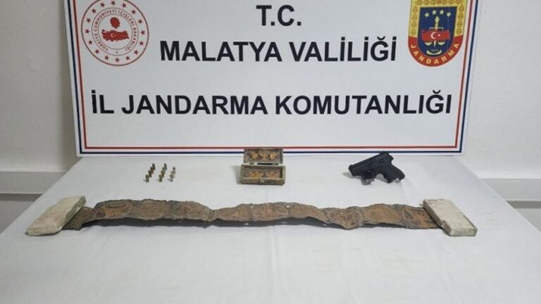 Şanlıurfa’dan çıkan 3 bin 500 yıllık tarihi eser Malatya’da ele geçirildi