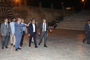 Şanlıurfa Valisi Şıldak tarihi Balıklıgöl Platosunu inceledi