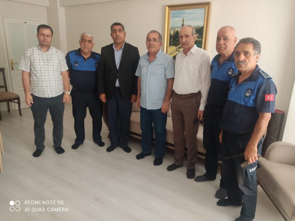 Şanlıurfa’da Zabıta Haftası’nda emekli zabıta müdürlerine anlamlı ziyaret