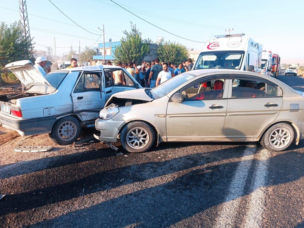 Şanlıurfa’da trafik kazası! 1 yaralı