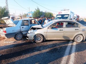 Şanlıurfa’da trafik kazası! 1 yaralı