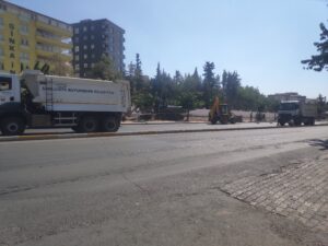 Balıkayağı bulvarı’nda Köprülü kavşak çalışmaları başladı