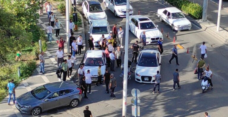 Şanlıurfa’da kadınların kavgası kamerada