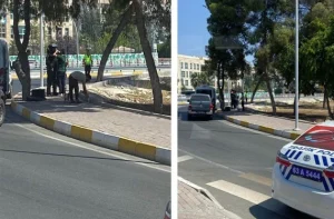 Şanlıurfa’nın göbeğinde şüpheli paket paniği