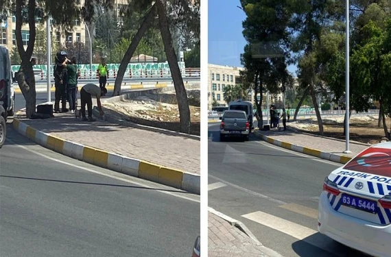 Şanlıurfa’nın göbeğinde şüpheli paket paniği