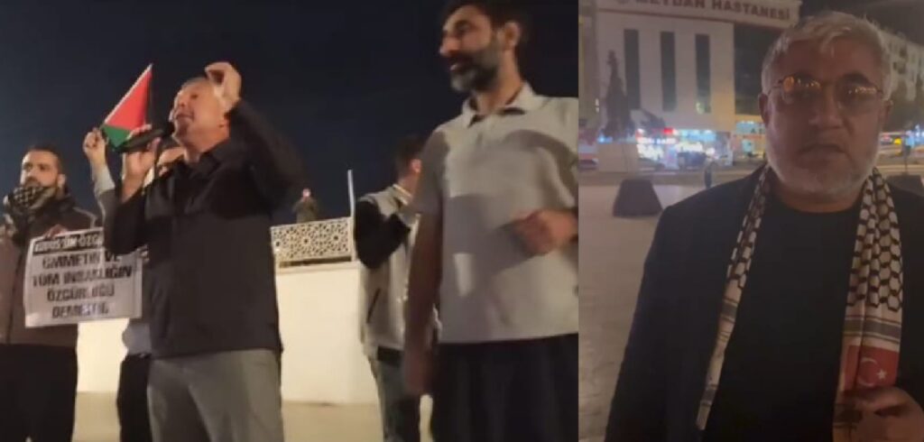 İsrail’in hastane saldırısına Şanlıurfa’dan büyük tepki