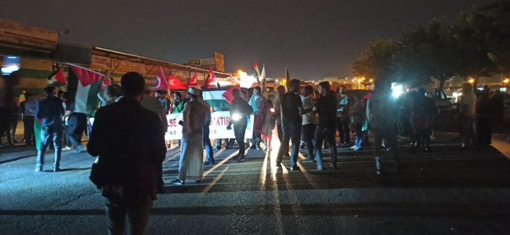 İHH Şanlıurfa’da Filistin konvoyu düzenledi