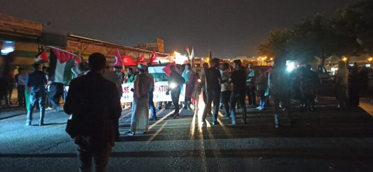 İHH Şanlıurfa’da Filistin konvoyu düzenledi