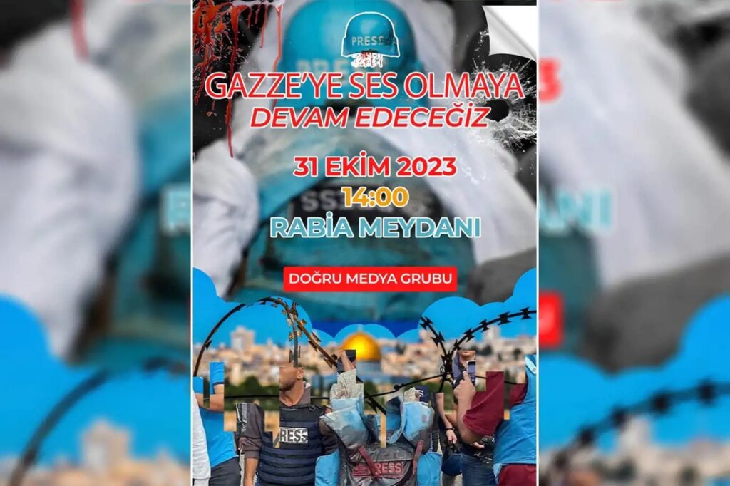 Şanlıurfa’da basın mensupları Gazze saldırılarını protesto edecek