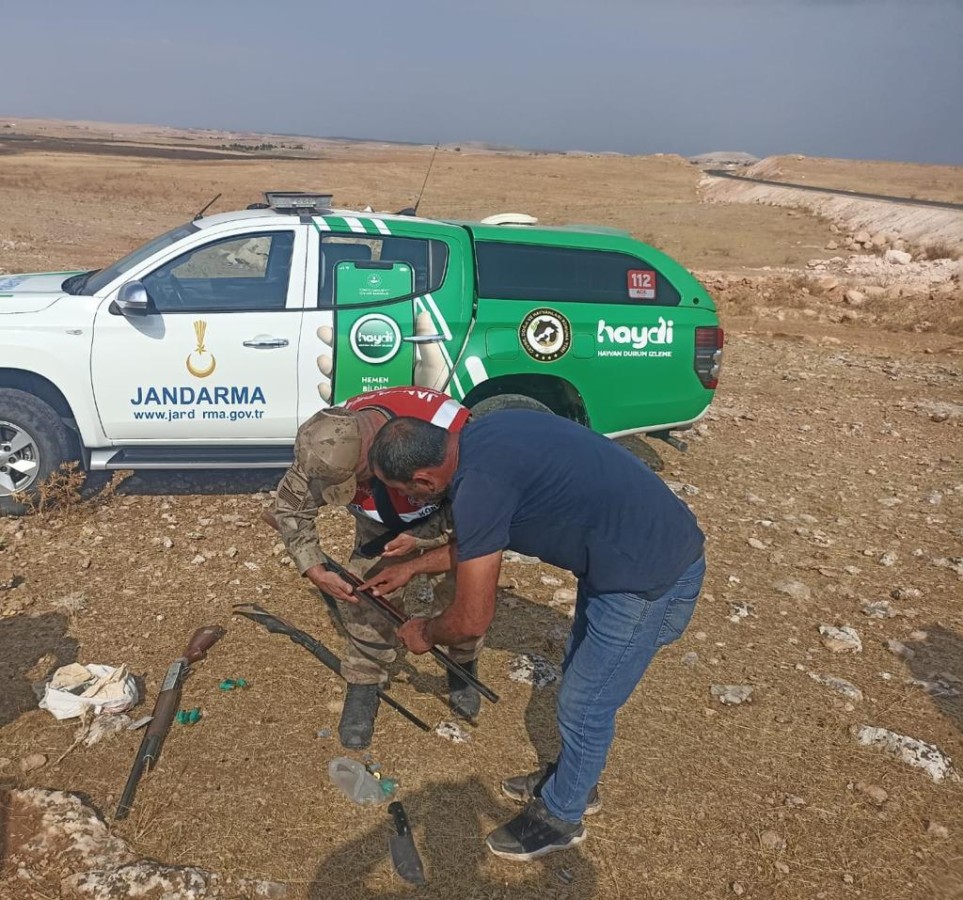 Şanlıurfa’da izinsiz av yapan 4 kişiye 57 bin TL ceza