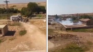 Eyyübiye’de elektrik borcu krizi: Jandarma ve çiftçiler karşı karşıya geldi