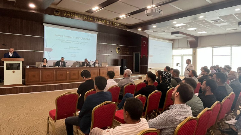 Şanlıurfa’da Pamuk Sorumlu Denetçi Eğitimi Başladı