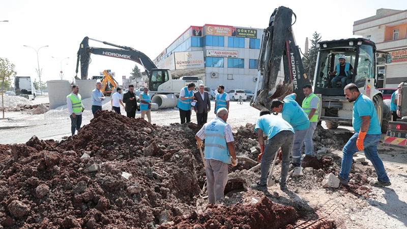Şanlıurfa’da ŞUSKİ ekipleri kış hazırlıklarına devam ediyor