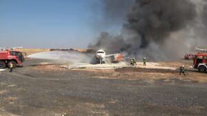 Şanlıurfa’da Uçak Kazası Tatbikatı