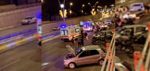 Şanlıurfa’da aynı bulvarda 2’nci kaza! Araçlar birbirine çarptı