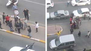 Şanlıurfa’da trafik kazası sonrası kavga çıktı
