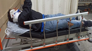 Karaköprü’de motosiklet kazası: 1 yaralı