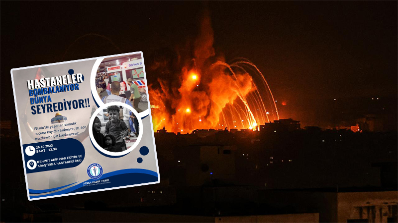 Şanlıurfa’da sağlıkçılar İsrail’i protesto edecek