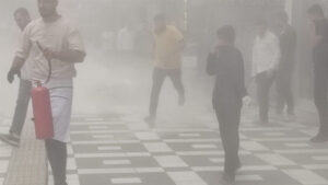 Haliliye’de motosiklet yangını