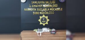 Şanlıurfa’da 3 kilo 100 gram skunk ele geçirildi