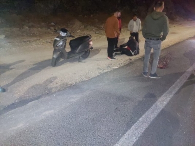 Şanlıurfa’da motosiklet kazası: 1 yaralı