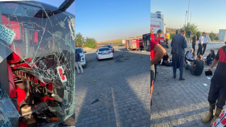 Şanlıurfa’da feci kaza: 2 ölü, 25 yaralı