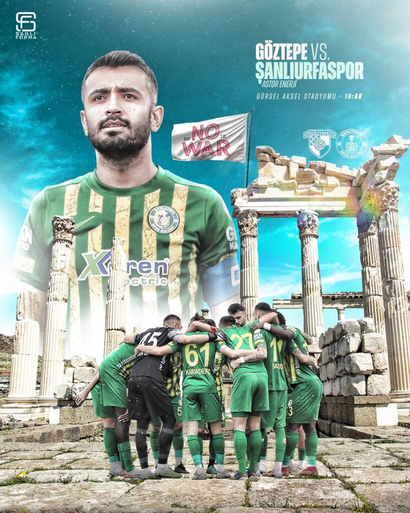 Şanlıurfaspor’dan savaşa hayır çağrısı